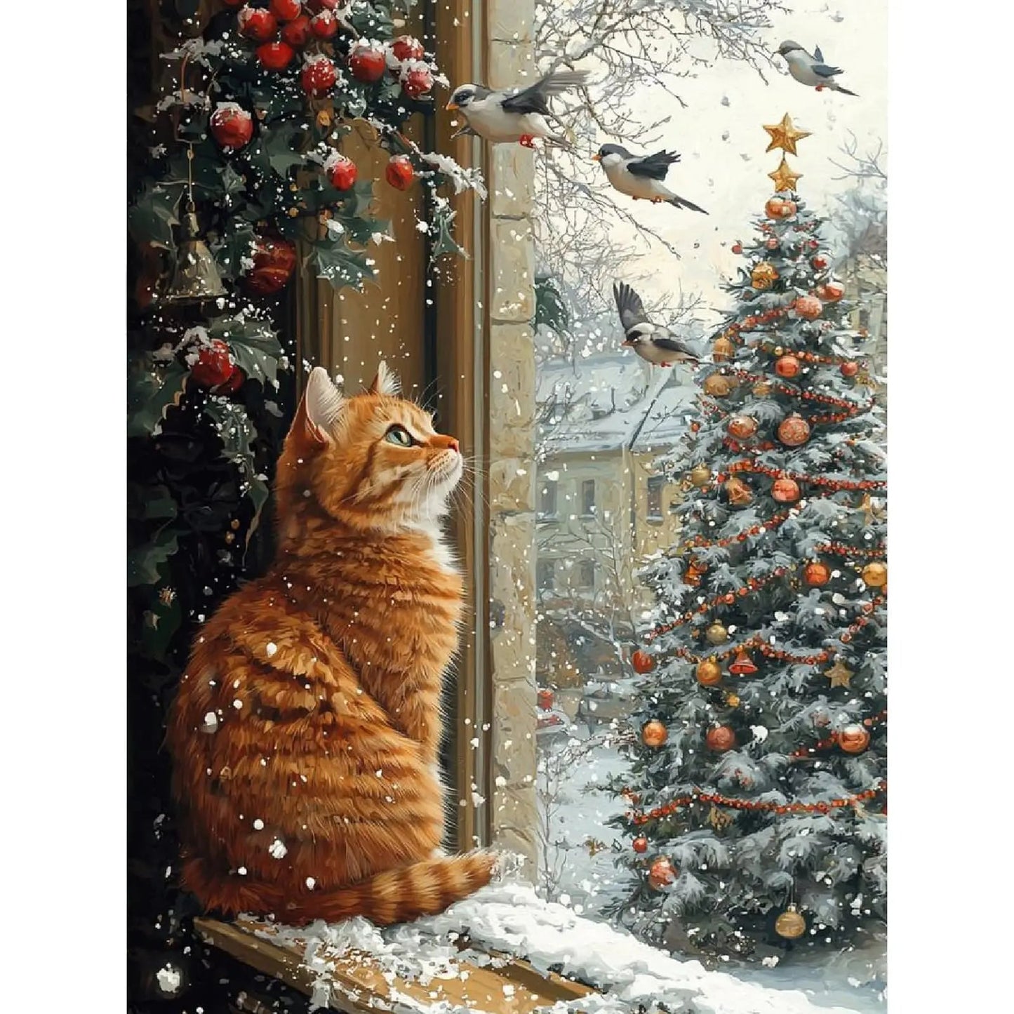 Canrichshop Black Cat Adult Paint by Number,Funny Bathing Cat Adults' Paint-by-Number Kits, Adults Beginners Unframed    Home Decor Supply | Online Retail | ShoreShopper.com