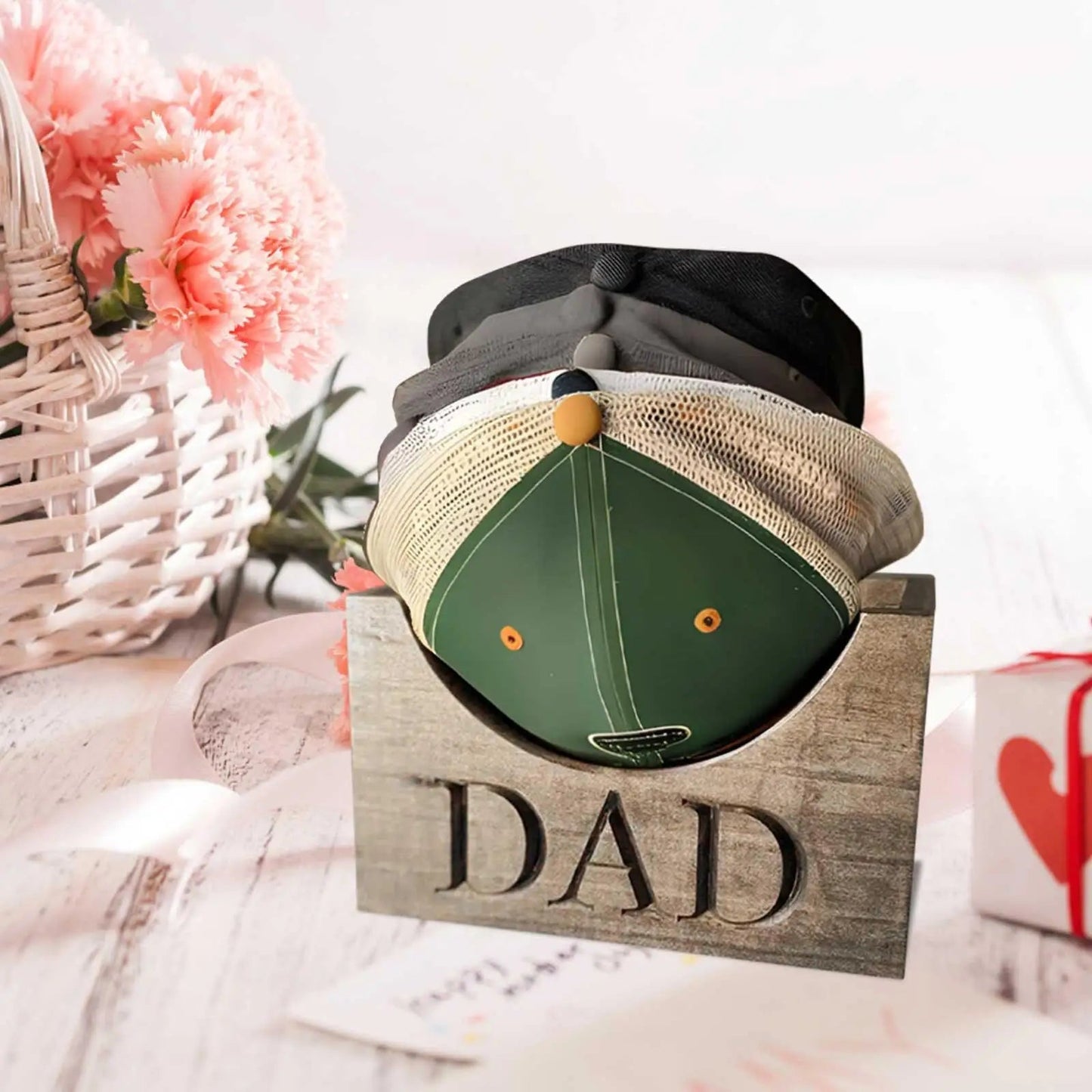 Father's Day hat stand Baseball hat stand storage stand A gift for dad Wood crafts    Your Coastal Marketplace | Shoreshopper.com