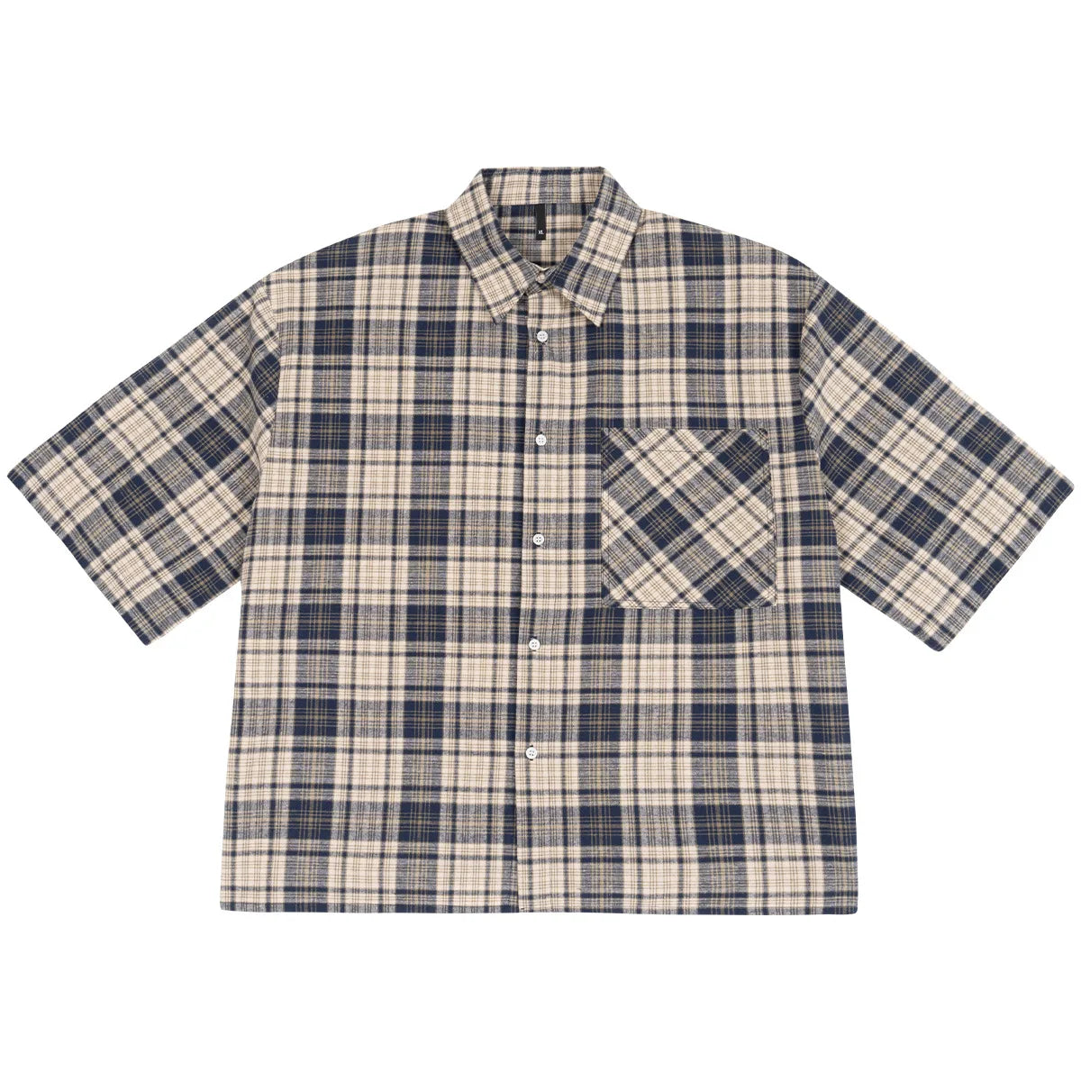 ‌Plaid Short Sleeve Shirt for Men‌ Casual Button Down,Lightweight Breathable Fabric,Trendy Streetwear,Summer Open Front Top    Home Decor Supply | Online Retail | ShoreShopper.com