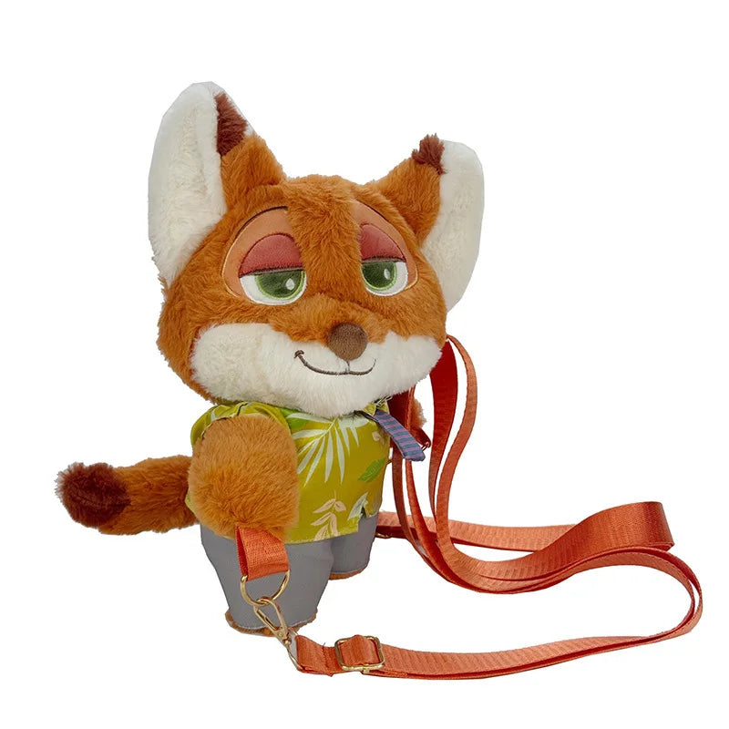 New Zootopia Doll Crossbody Bag Cartoon Judy Hopps Shoulder Bag Holiday Gift Large Capacity Portable Storage Commuter Bag - ShoreCo.Shop