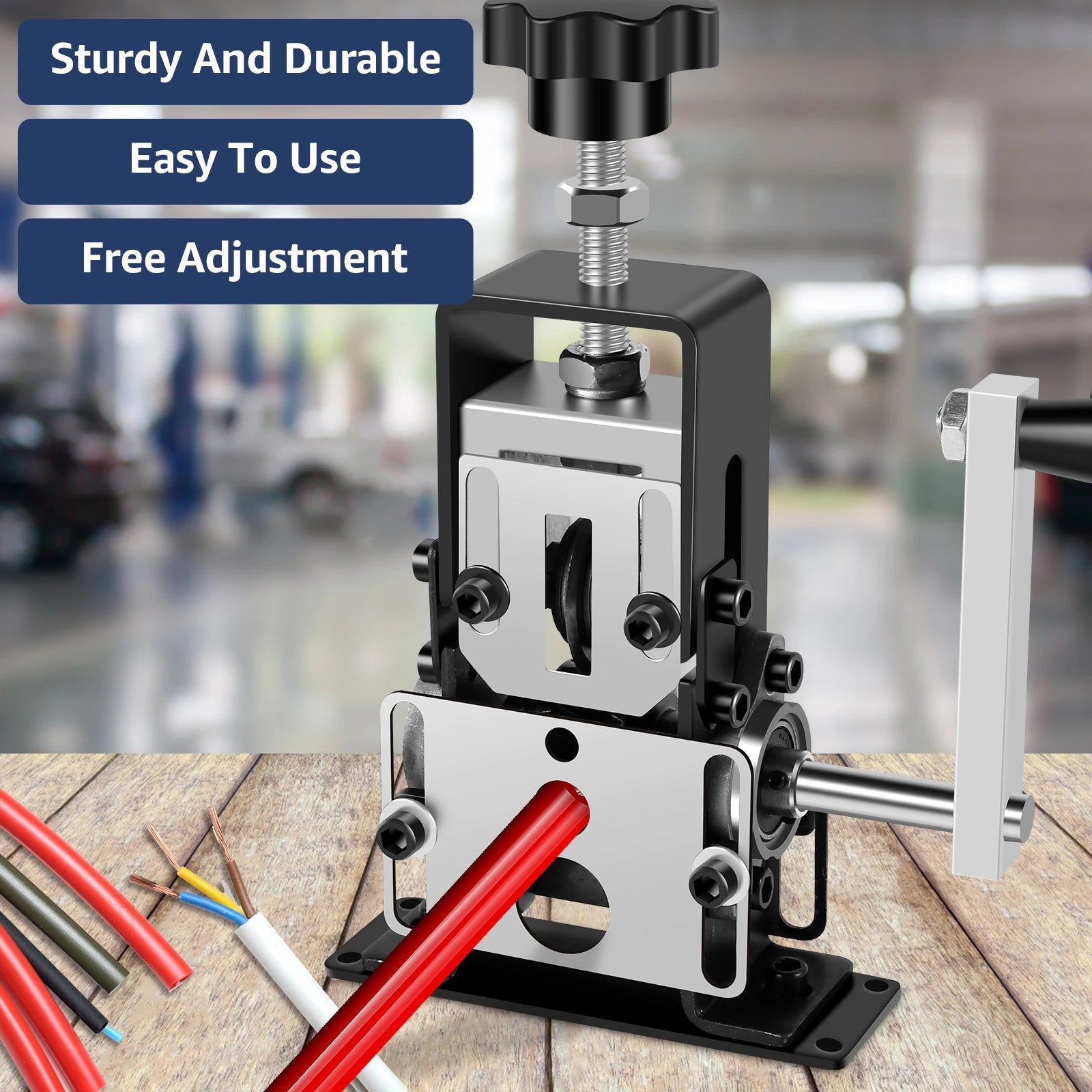1-70mm Wire Stripper Manual Wire Stripping Tool Portable Electric Drill Powered Copper Scrap Wire Peeler Hand Crank Support Use    Home Decor Supply | Online Retail | ShoreShopper.com