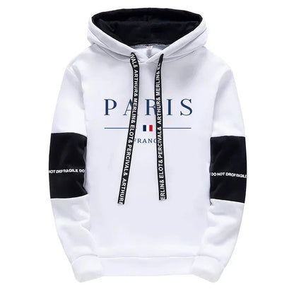Paris Fashion Hoodies for Men High Quality Hooded Long Sleeve Sweatshirts All Season Daily Casual Sports Pullover Men's Clothes    Home Decor Supply | Online Retail | ShoreShopper.com