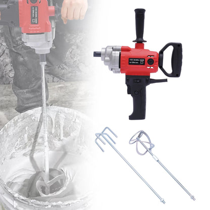 Drill Mixer Set with Spade Handle Electric Corded Mixing Drill Machine 2400W Motor Concrete Mud Mixer    Home Decor Supply | Online Retail | ShoreShopper.com
