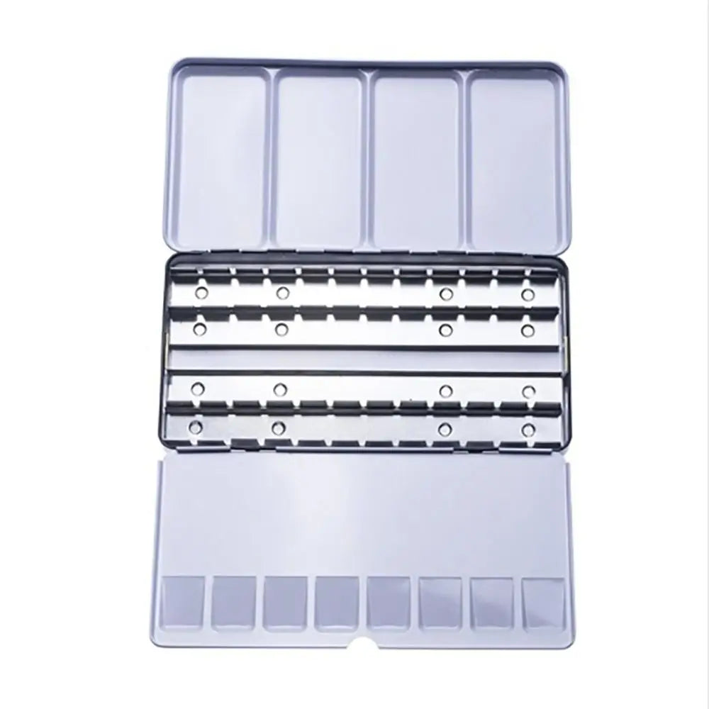 Art Supplies Creative Empty Paint Palette Watercolor Storage Case Pigment Box Grids Slots Painting Tools Drawing Supplies    Home Decor Supply | Online Retail | ShoreShopper.com