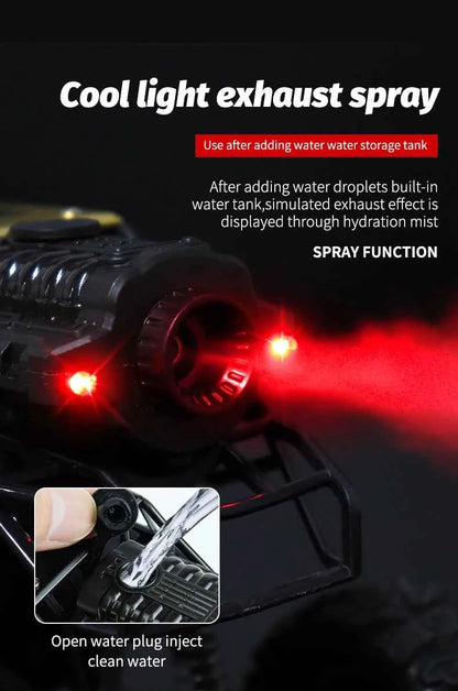 Rc Cars 1:18 2WD Off-Road RC Truck All Terrain 2.4G Electric RC Car High Speed 50KM/H Remote Control Car with LED Lights Kid Toy