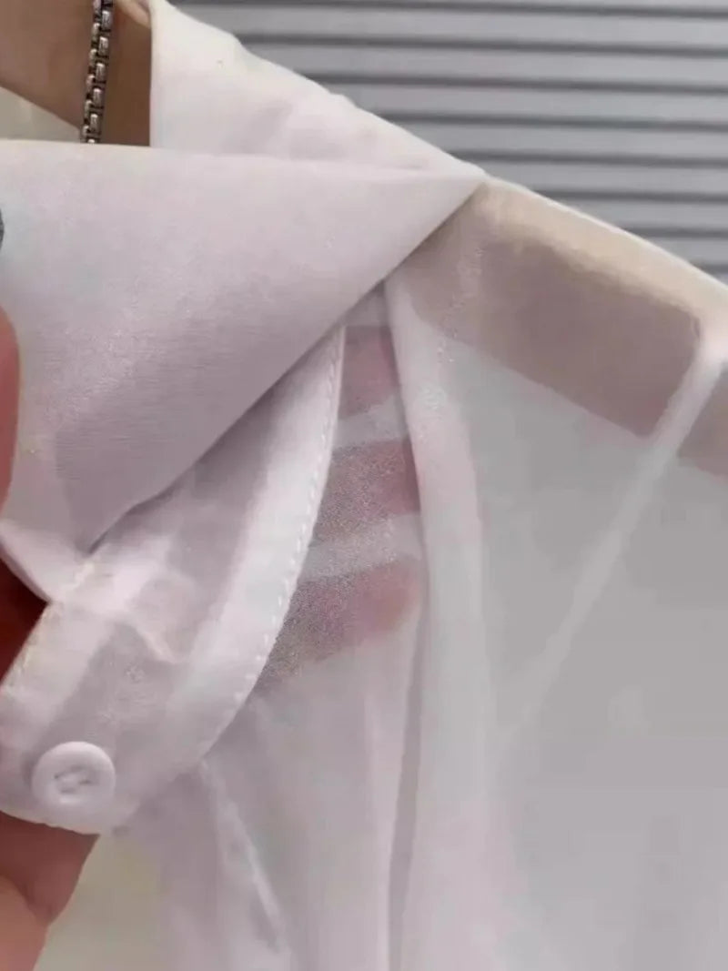 New Women's Shirt | Lightweight Breathable, Solid Color, Straight Button Placket, Lapel, Long-Sleeve, Outerwear & Sun-Protective    Your Coastal Marketplace | Shoreshopper.com