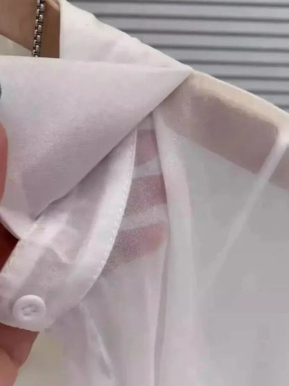 New Women's Shirt | Lightweight Breathable, Solid Color, Straight Button Placket, Lapel, Long-Sleeve, Outerwear & Sun-Protective    Your Coastal Marketplace | Shoreshopper.com