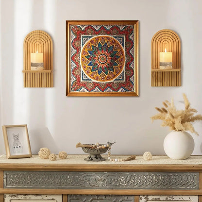 Boho Wooden Shelves for Wall Decorative Book Floating Wall Shelf for Living Room Bathroom Bedroom Classroom Office Nursery Home    Home Decor Supply | Online Retail | ShoreShopper.com