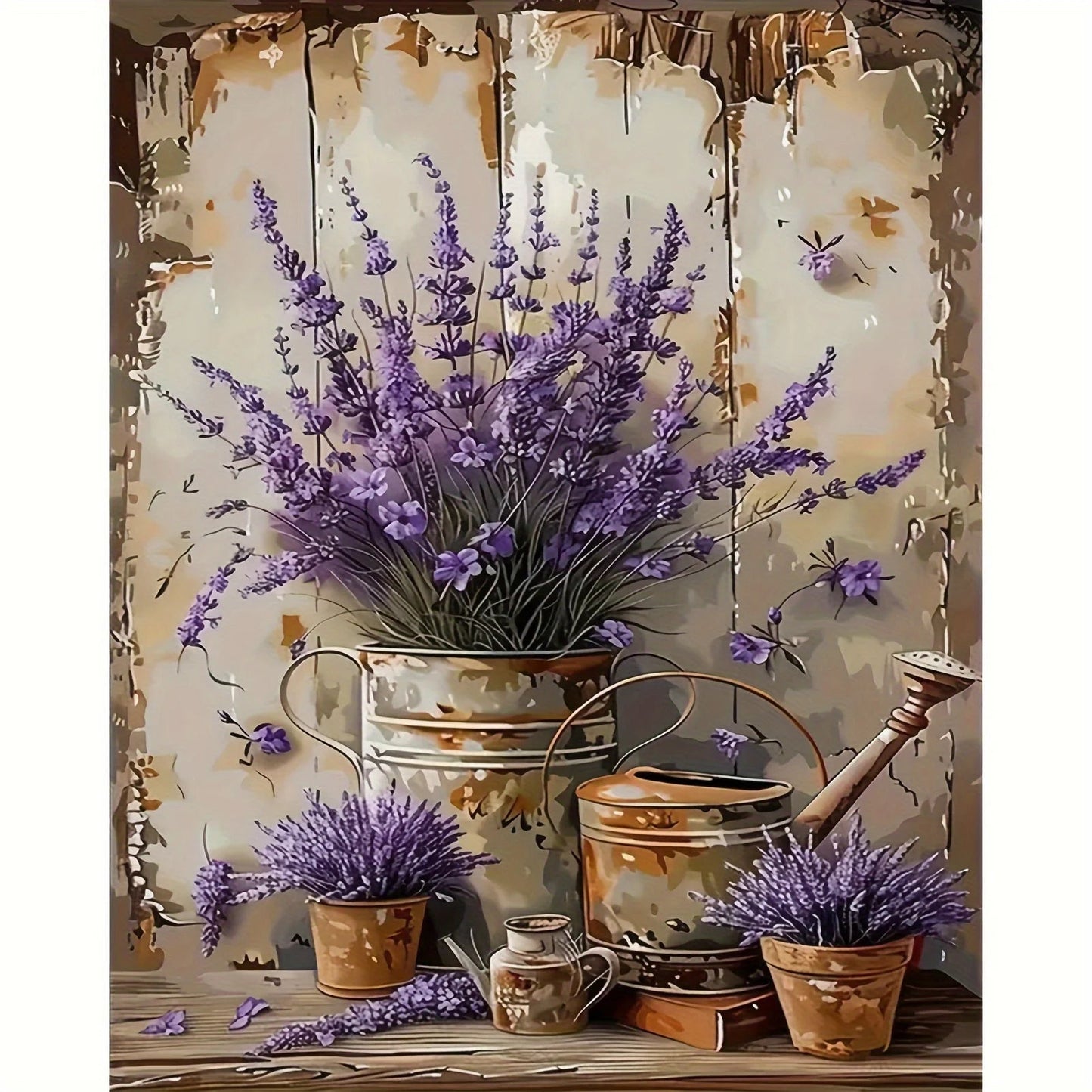 1pc Paint By Number Kits for Adults, 40x50cm/ 16x20inch, DIY Lavender Easy Oil Acrylic Painting By Numbers Kits Arts Crafts for    Home Decor Supply | Online Retail | ShoreShopper.com