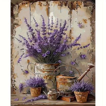 1pc Paint By Number Kits for Adults, 40x50cm/ 16x20inch, DIY Lavender Easy Oil Acrylic Painting By Numbers Kits Arts Crafts for    Home Decor Supply | Online Retail | ShoreShopper.com