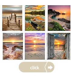 DIY Paint by Numbers Kit for Adults - Natural Scenery & Botanical Canvas Art    Home Decor Supply | Online Retail | ShoreShopper.com