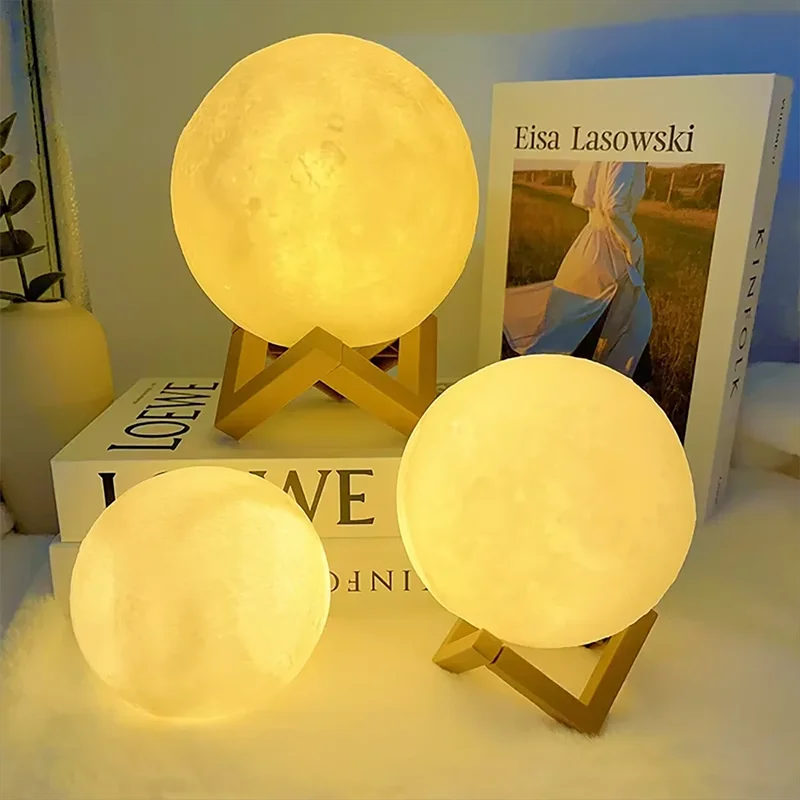 Book Light LED Moon Light Galaxy Light, Moon Night Light, Girl, Boy, Child Birthday Gift, Bedroom Decoration Indoor lighting - ShoreCo.Shop