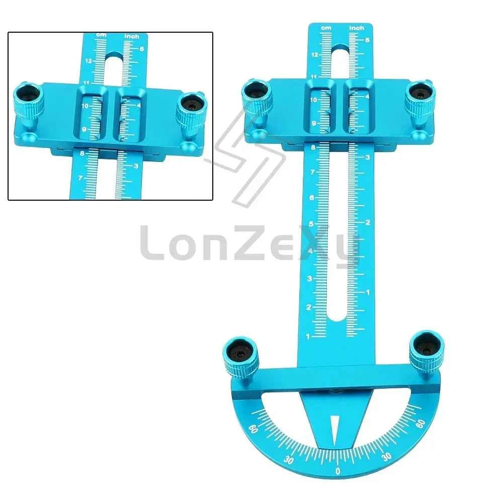 RC Car Metal Shock Absorber Ruler Shock Synchronizer RC Car Tool Range 12cm For 1/8 1/10 1/12 1/16 1/18 1/24 RC Car