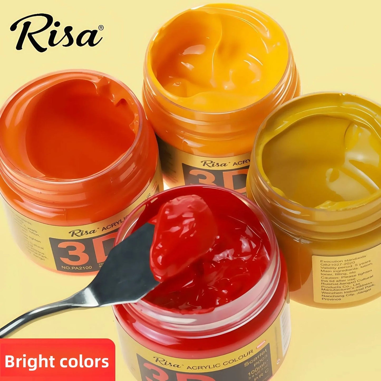 500/300/100/50ml 48 Colors Waterproof Acrylic Paint Professional Grade Pigments Art Painting Pigment Stationery School Supplies    Home Decor Supply | Online Retail | ShoreShopper.com