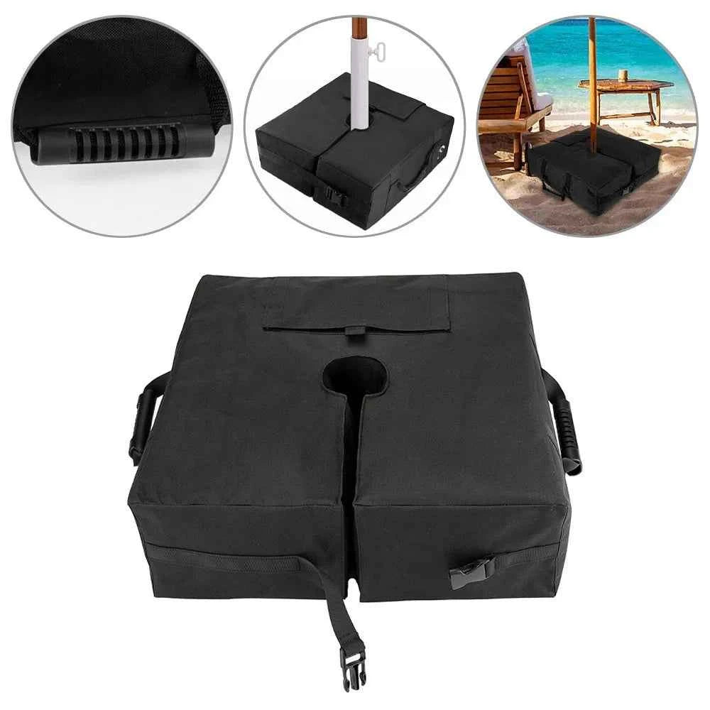 Outdoors Beach Wind-Proof Detachable Tent Accessories Fixed Sandbag Umbrella Sandbag Parasol Base Stand Sun Umbrella Base
