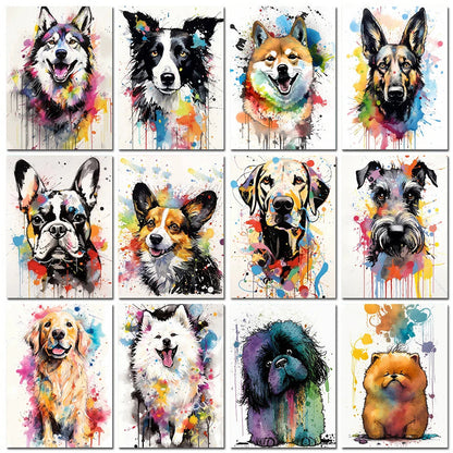 Animal Diamond Painting Graffiti Rhinestone Embroidery Dog Mosaic Cross Stitch Children Gift Art Handmade Home Decoration    Home Decor Supply | Online Retail | ShoreShopper.com