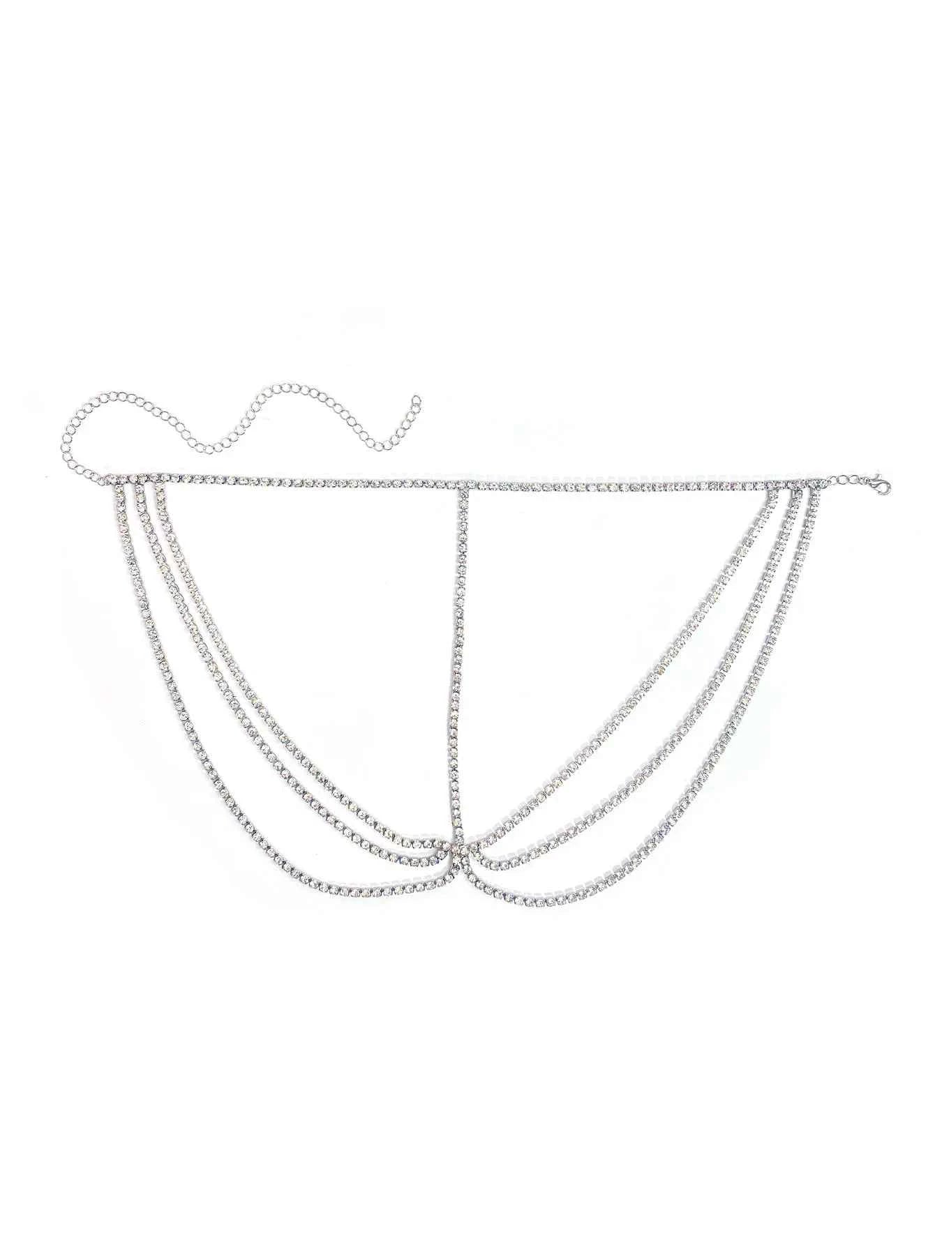 Headwear Nightclub Retro Multi layered Headwear Hair Chain Accessories Female Chain