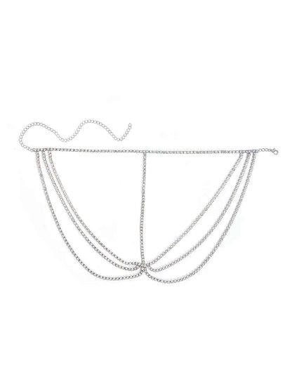Headwear Nightclub Retro Multi layered Headwear Hair Chain Accessories Female Chain