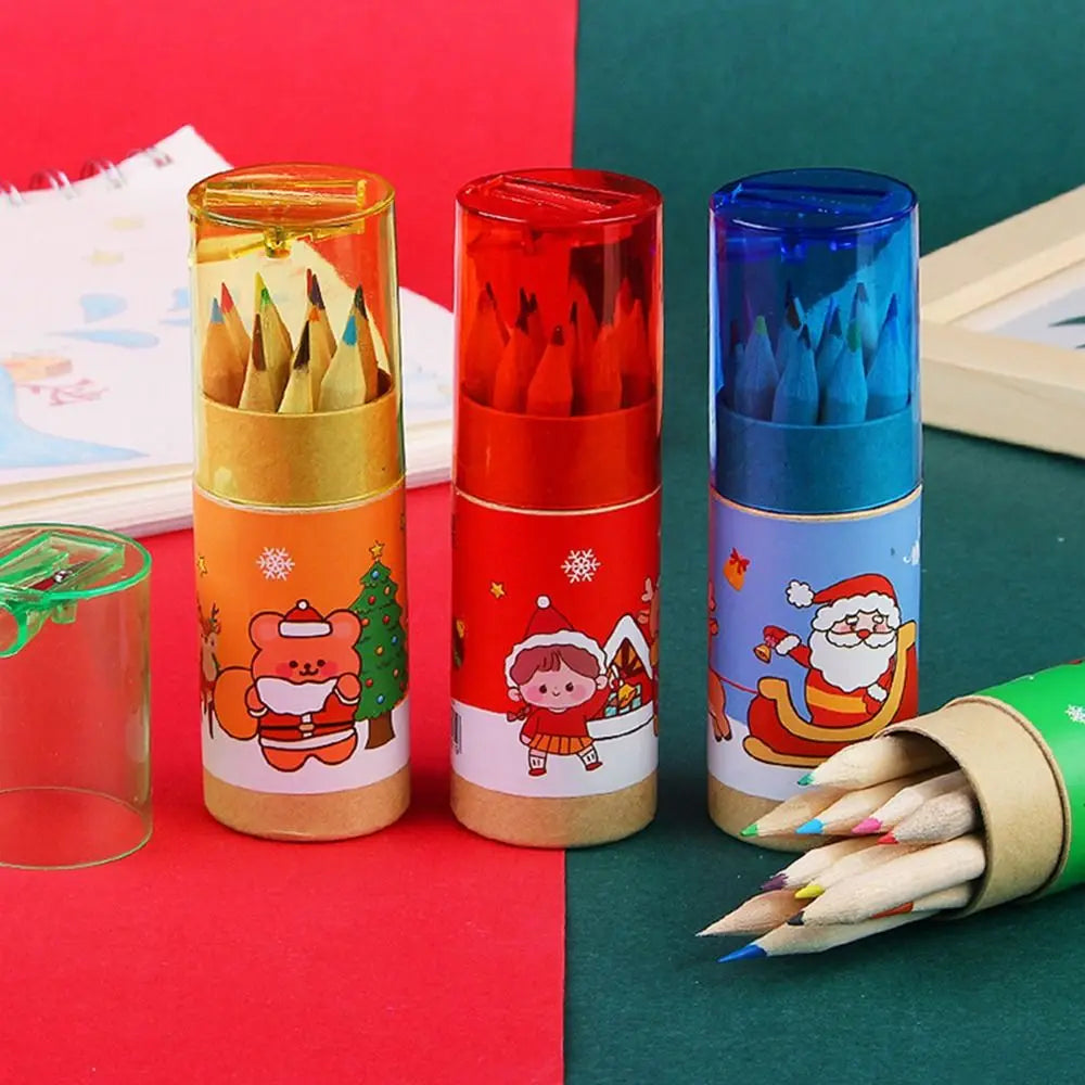 Supplies with Built-in Sharpener Sketch Supplies Drawing Pencils Wooden Pencils Christmas Colored Pencils Sketching Pen    Home Decor Supply | Online Retail | ShoreShopper.com