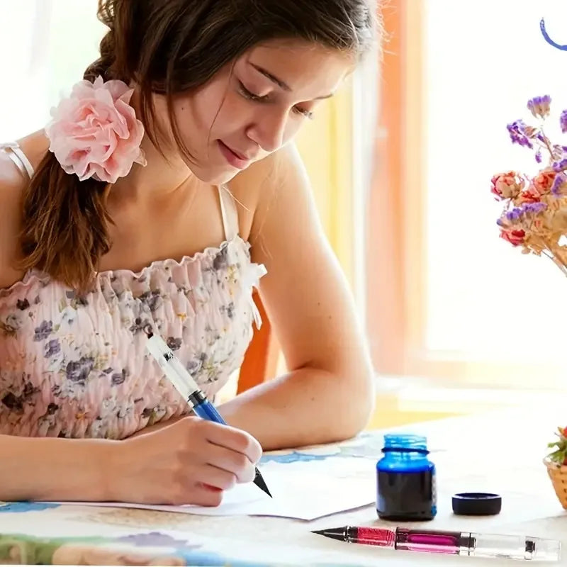 Color piston brushes, watercolor brushes, self-priming paint pens (mix your own paint) for painting, calligraphy and coloring    Home Decor Supply | Online Retail | ShoreShopper.com