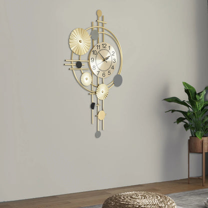 Wall Clock Modern Decorative Art Clock Silent Wall Clock Iron Wall Decoration Clock    Home Decor Supply | Online Retail | ShoreShopper.com