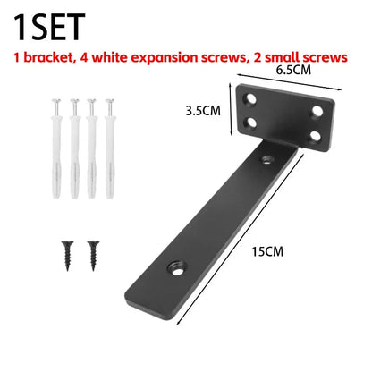Heavy Duty L-shaped Shelves Brackets Thickened Floating Shelf Bracket Invisible Wall Shelves Support with Screws Hardware Tools    Home Decor Supply | Online Retail | ShoreShopper.com