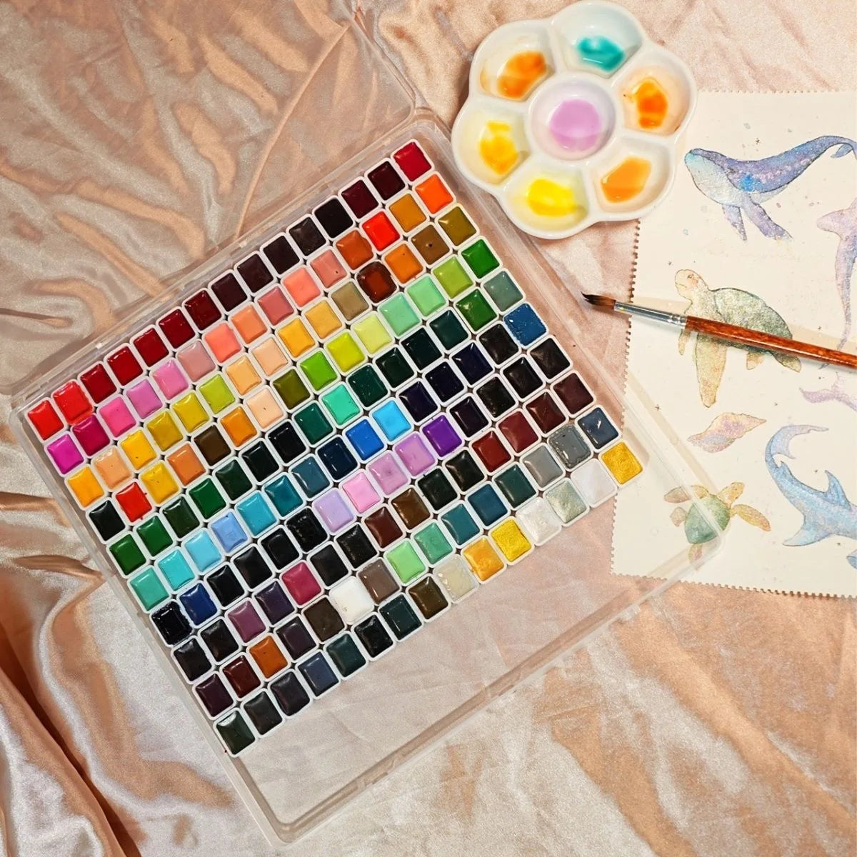 artist watercolor paint 24/36/48/60/98/130colors art set professional drawing pigment art supplies    Home Decor Supply | Online Retail | ShoreShopper.com