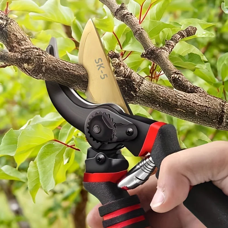Professional Heavy-Duty Carbon Steel Pruning Shears with Sharp SK-5 Blade Tree Trimmer & Garden Shears Suitable for Home Garden    Home Decor Supply | Online Retail | ShoreShopper.com