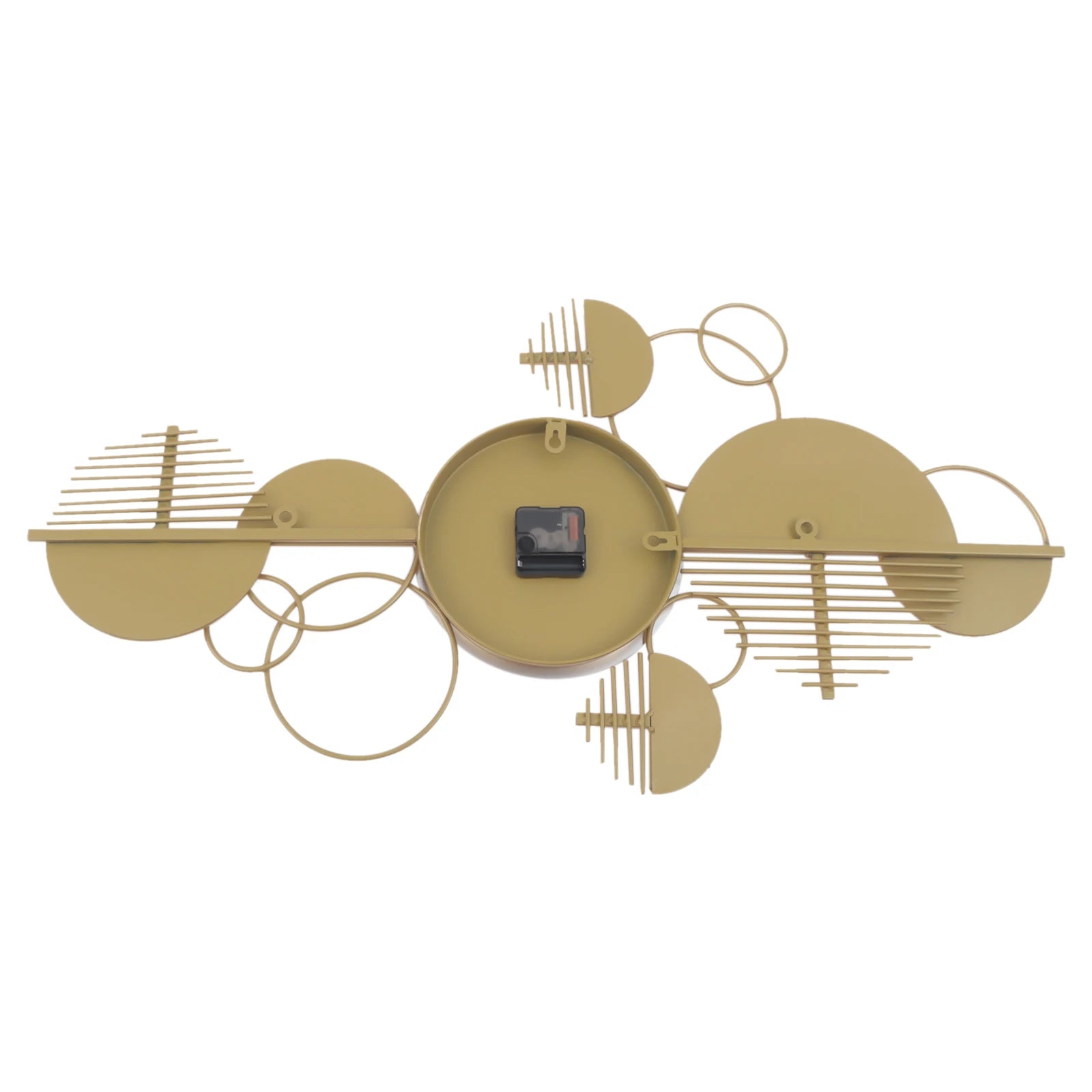 Gold Metal Creative Minimalist Style Decorative Clock    Home Decor Supply | Online Retail | ShoreShopper.com