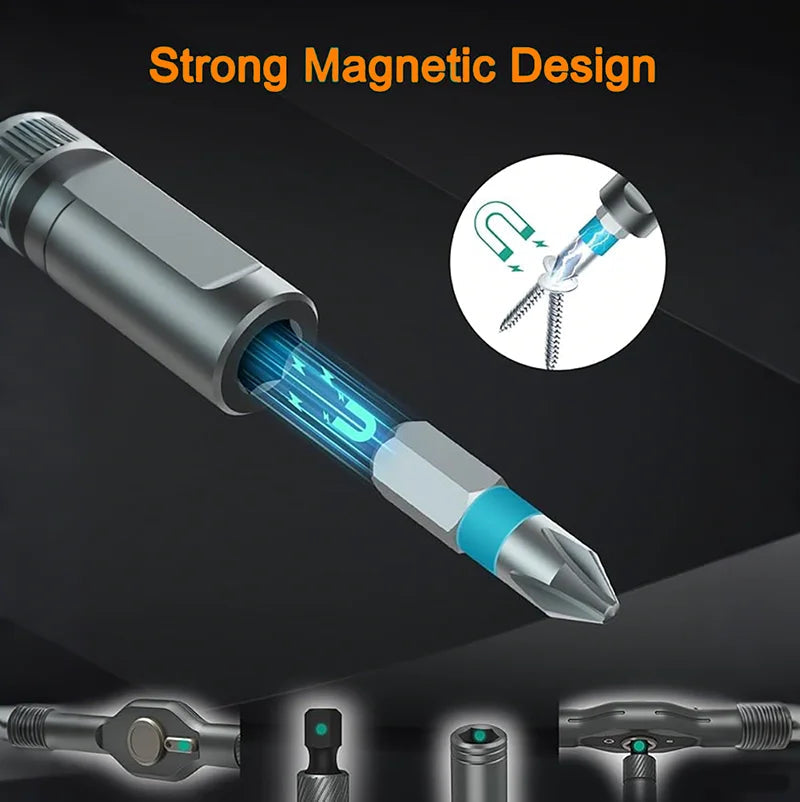 24 in 1 Magnetic Screwdriver Set DIY Multifunction Ratchet Screwdriver Multi Bits Mini Repair Tool Kit for Furniture Computer    Home Decor Supply | Online Retail | ShoreShopper.com