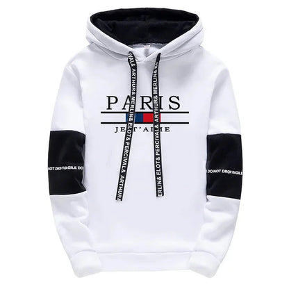 Paris Fashion Hoodies for Men High Quality Hooded Long Sleeve Sweatshirts All Season Daily Casual Sports Pullover Men's Clothes    Home Decor Supply | Online Retail | ShoreShopper.com