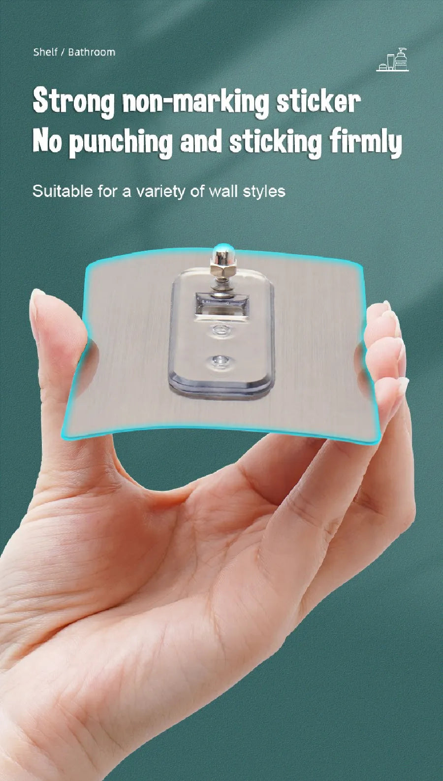 Bathroom Shelves Wall Mounted Non perforated Bathroom Shelf Shower  Storage Shelf  Kitchen Organizer  Bathroom Corner Shelf    Home Decor Supply | Online Retail | ShoreShopper.com