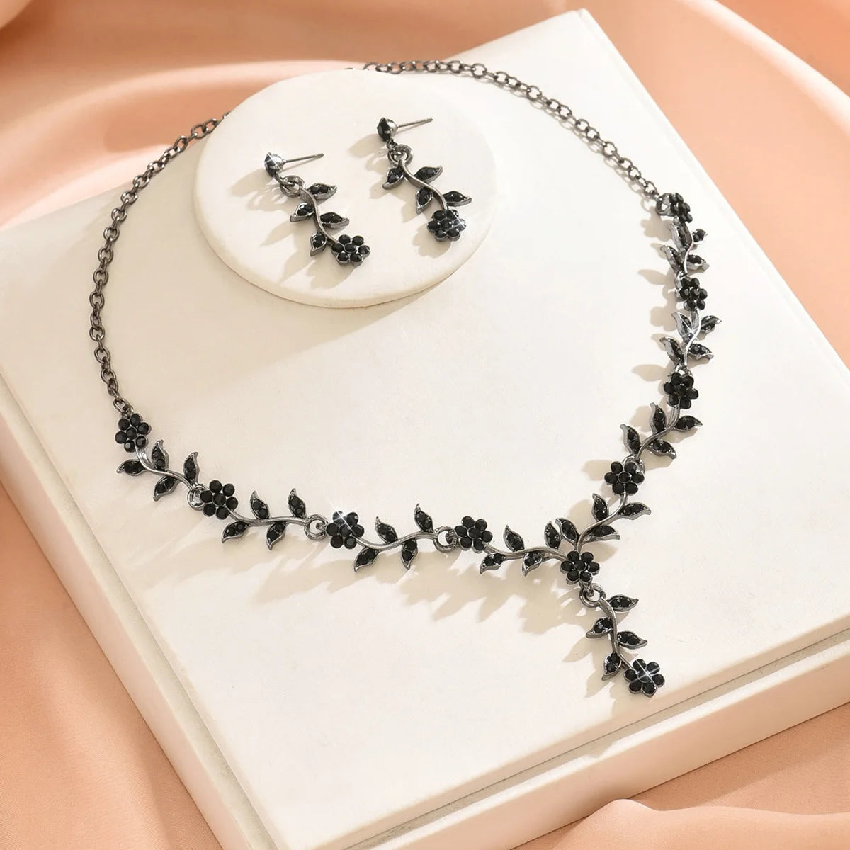 Elegant Flower Design Jewelry Set, Fashion Jewelry for Party, Daily Clothing Decor, Trendy All-match & Exquisite Jewelry    Home Decor Supply | Online Retail | ShoreShopper.com