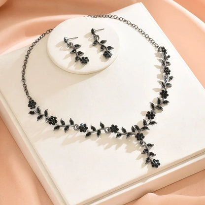 Elegant Flower Design Jewelry Set, Fashion Jewelry for Party, Daily Clothing Decor, Trendy All-match & Exquisite Jewelry    Home Decor Supply | Online Retail | ShoreShopper.com