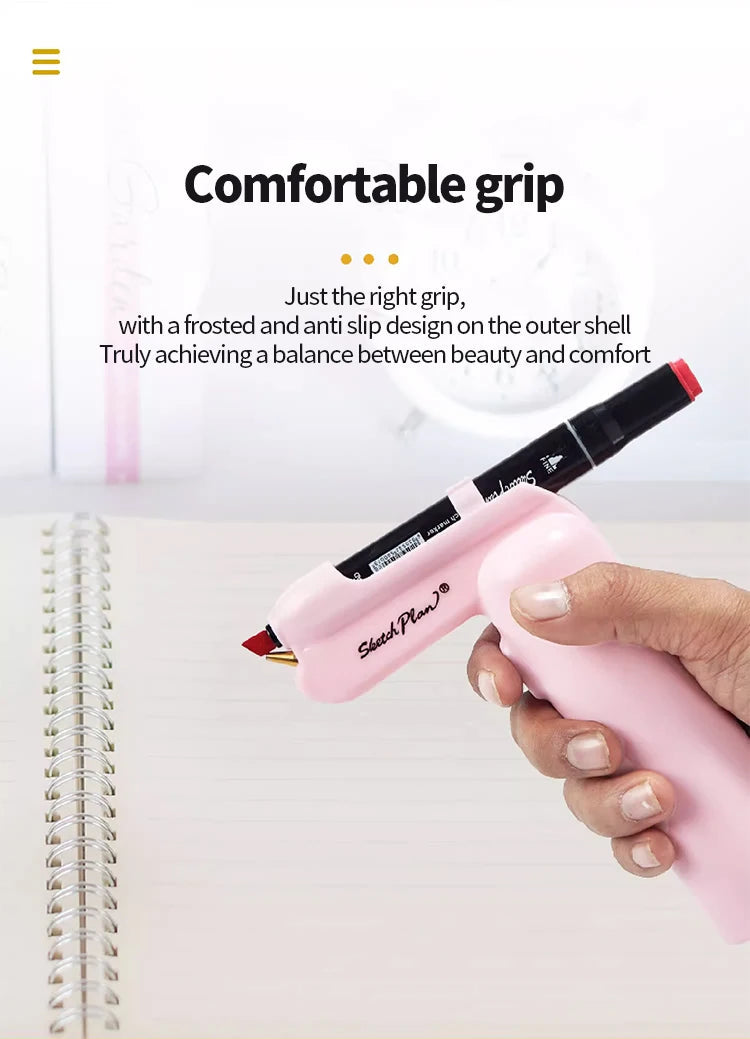 Art Electric Spray Pen Airbrush Set Inkjet Painting Brush Washable Spray Painting Hand Drawn Art Supplies Multi-function Color    Home Decor Supply | Online Retail | ShoreShopper.com