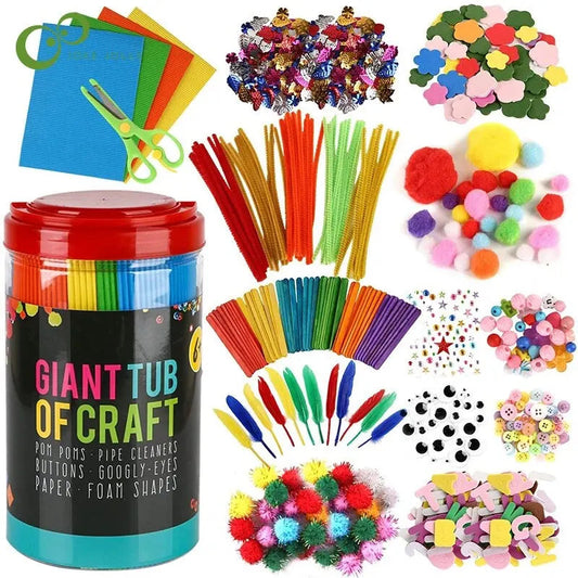 Arts and Crafts Supplies for Kids DIY Crafting School Kindergarten Homeschool Supplies Arts Set Toys for Children    Home Decor Supply | Online Retail | ShoreShopper.com