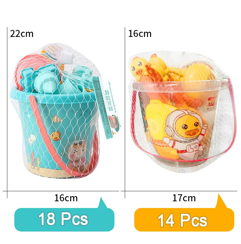 Beach Toys for Kids Sand Set Sand Bucket Beach Shovel Toys for Toddlers Summer Beach Game Children Toys Water Play Tools    Your Coastal Marketplace | Shoreshopper.com