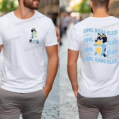 2025 Father's Day Shirt Funny Gift for Dad Fashion Casual Tops Summer Short Sleeve T-shirts Man Trendy Cool Dads Club T-shirt    Your Coastal Marketplace | Shoreshopper.com