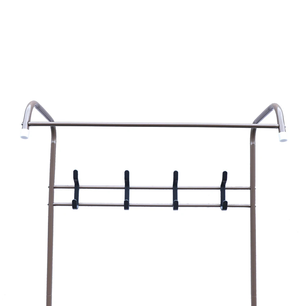 Independent Hanger Brown Metal Shoe Hanger 4 Hooks Clothes Rack Clothes Hangers Coat Hanger Stand Wardrobe Stand    Home Decor Supply | Online Retail | ShoreShopper.com