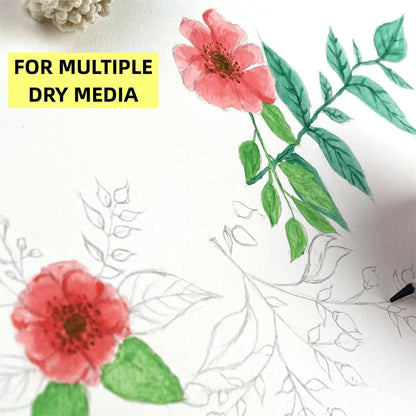 A4 30 Pages Paper Watercolor Book Hand-painted painting Book Fine Lines Water-Solube Color Art Supplies    Home Decor Supply | Online Retail | ShoreShopper.com