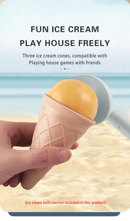 9 pieces beach toys beach bucket set A bucket, filter, accessories for homemade ice cream Can make ice ball Beach travel to    Your Coastal Marketplace | Shoreshopper.com