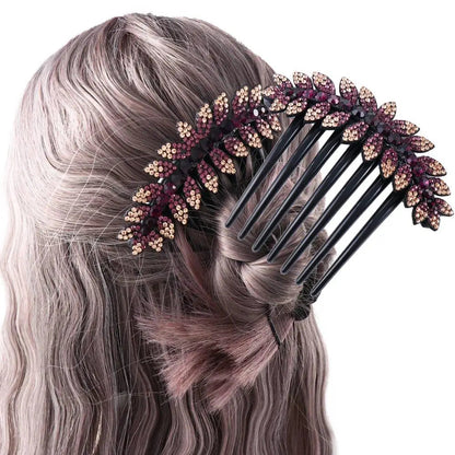 Headwear Elegant For Girls Ponytail Holder Flower Leaves Women Hair Comb Hair Claws Korean Barrettes Hair Clips    Your Coastal Marketplace | Shoreshopper.com