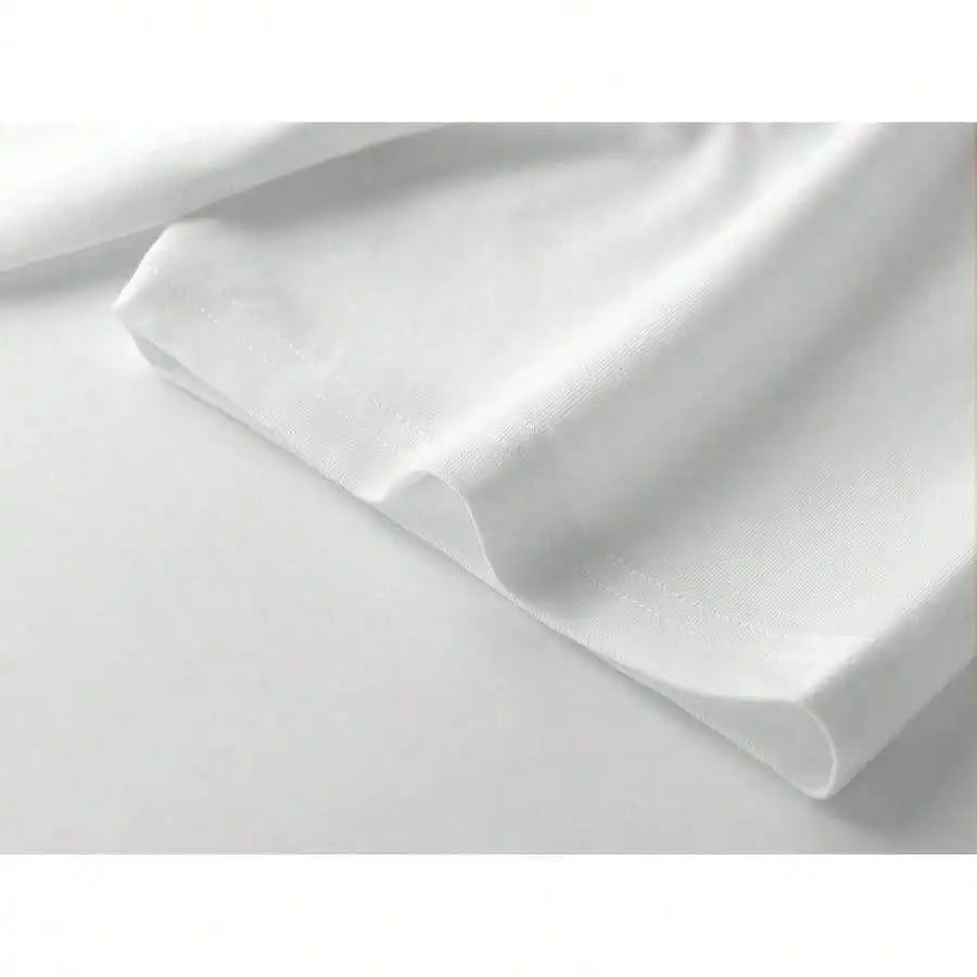 Parisian Style Men's Pure Cotton Casual T-Shirt, Simple and Stylish Crew Neck Short Sleeve T-Shirt for Everyday Wear    Home Decor Supply | Online Retail | ShoreShopper.com