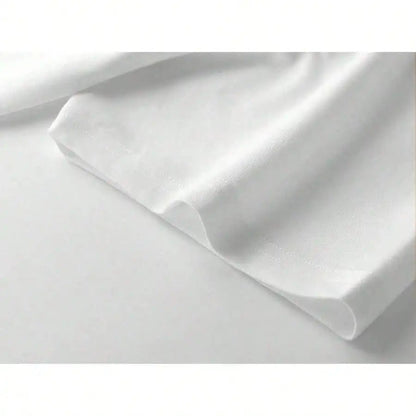 Parisian Style Men's Pure Cotton Casual T-Shirt, Simple and Stylish Crew Neck Short Sleeve T-Shirt for Everyday Wear    Home Decor Supply | Online Retail | ShoreShopper.com