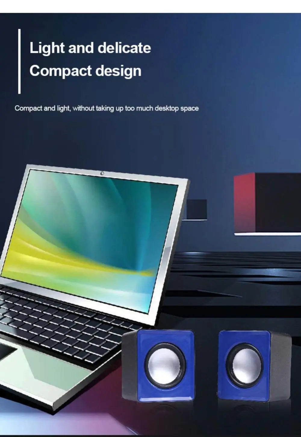 Computer Speaker For PC Laptop Desktop Caixa De Som Sound Box Music Audio System Bocina Column Acoustics Coluna Amplified Unit    Home Decor Supply | Online Retail | ShoreShopper.com