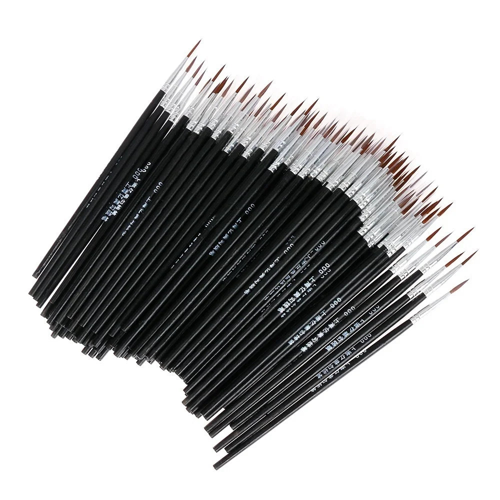 20pcs Thin Art Supplies Hand Painted Acrylic Hook Line Pen Paint Painting Brush Drawing    Home Decor Supply | Online Retail | ShoreShopper.com