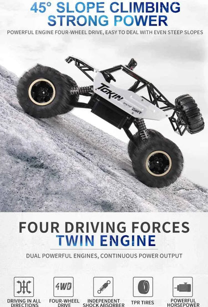 RC Off road Truck 1:12/16 4WD RTR Durable Beginner All Terrain RC Cars High Speed 20Km/h Remote Control Monster Truck Gifts Toys