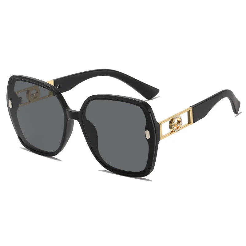Fashion Square Frame Sunglasses Anti-UV Travel Accessories Popular Sunglasses Beach Eye Protection Shades Glasses Summer Decor    Your Coastal Marketplace | Shoreshopper.com