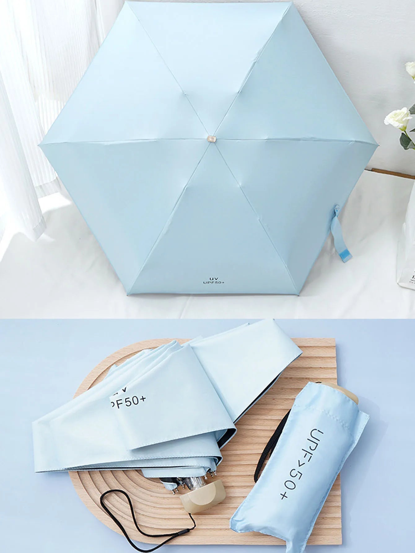 Outdoor Mini Sun Umbrella UV Protection Ultralight Folding Five-fold Umbrella Sunshade Umbrella    Your Coastal Marketplace | Shoreshopper.com