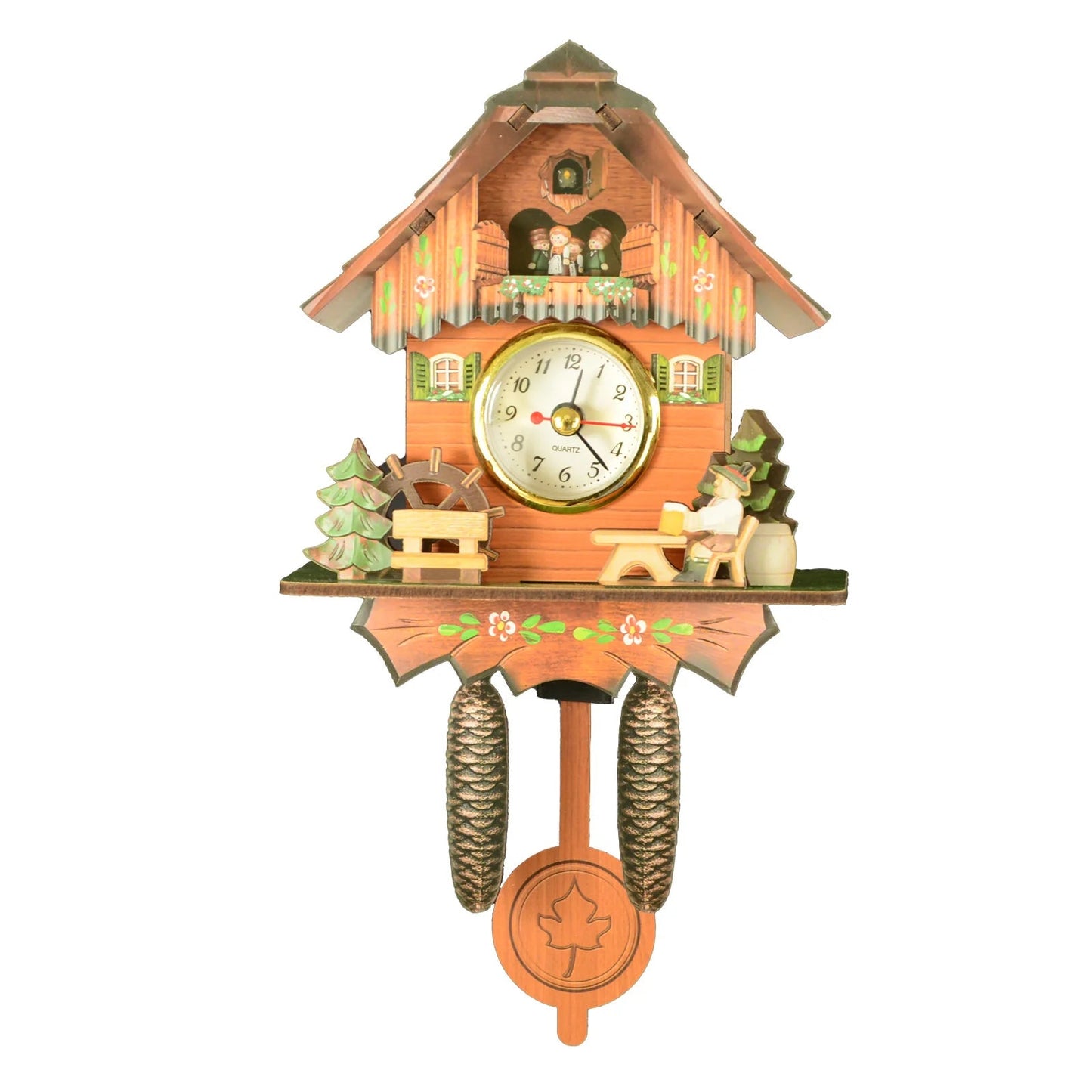 Wooden Hanging Wall Clock Bird Alarm Clock Cuckoo Clocks For Home Decoration Quartz Watch Decorative Home Decor    Home Decor Supply | Online Retail | ShoreShopper.com